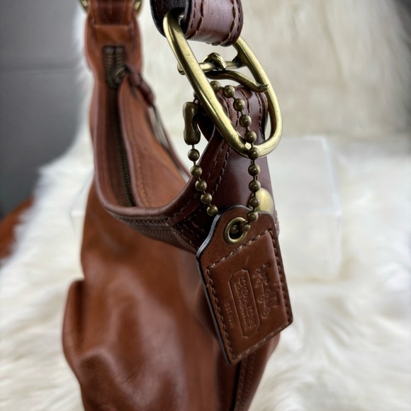 VINTAGE COACH Bleecker Tattlersall Duffel Shoulder Hobo bag - Picture 2 of 14